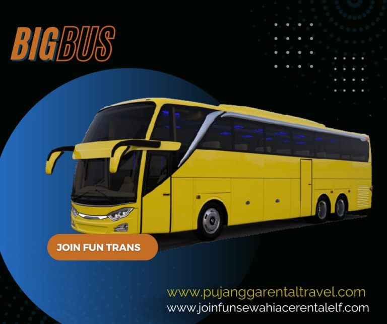 Sewa Mobil Bus Pariwisata Tangerang: Panduan Lengkap Memilih Kendaraan yang Tepat untuk Perjalanan Anda